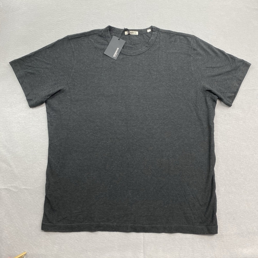 Buck Mason T Shirt Mens XL Faded Black Yuma Hemp Cotton Classic Tee SS